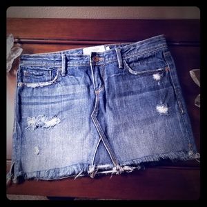 Abercrombie jean skirt